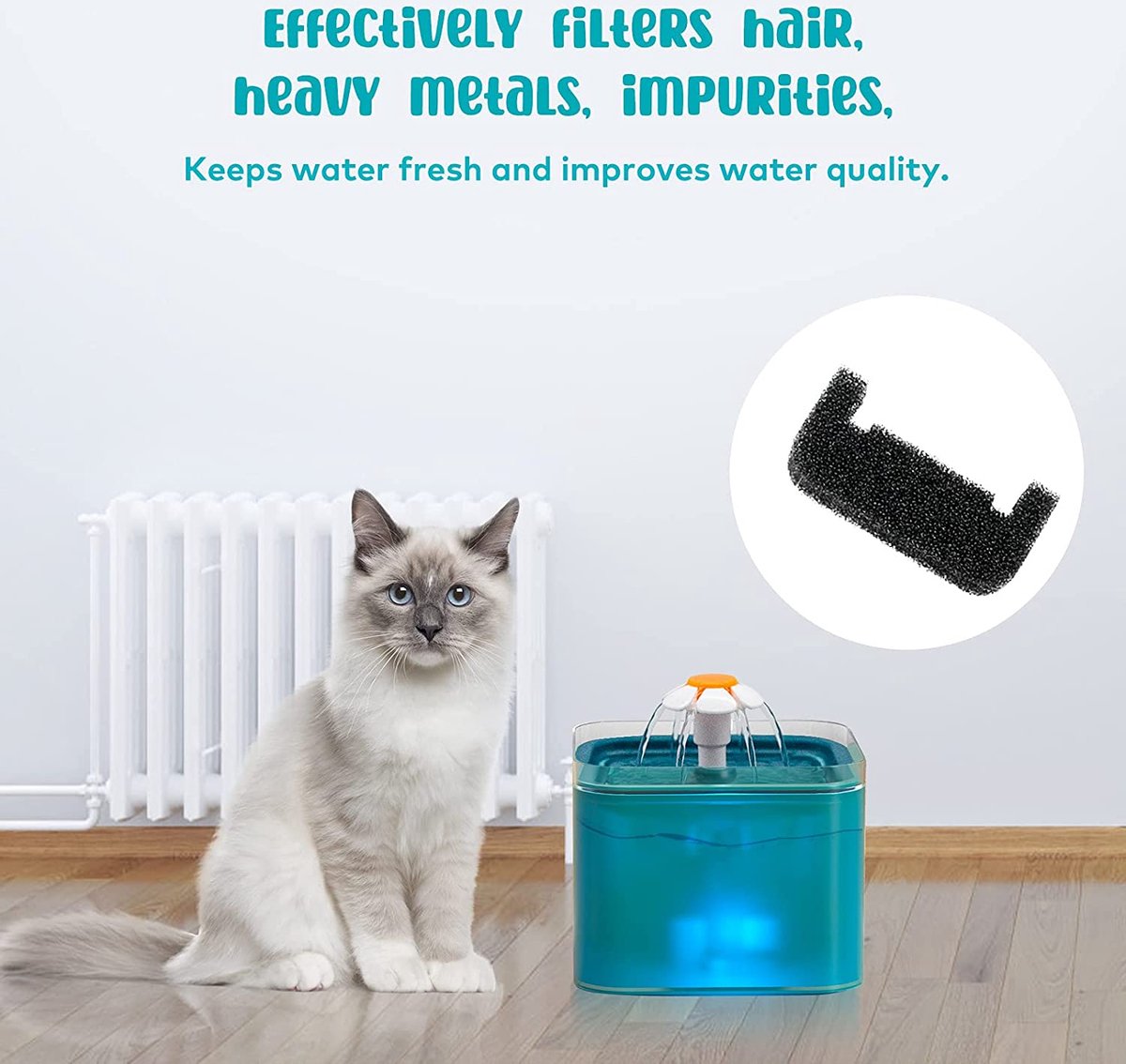 Pet Drinking Fountain Filters