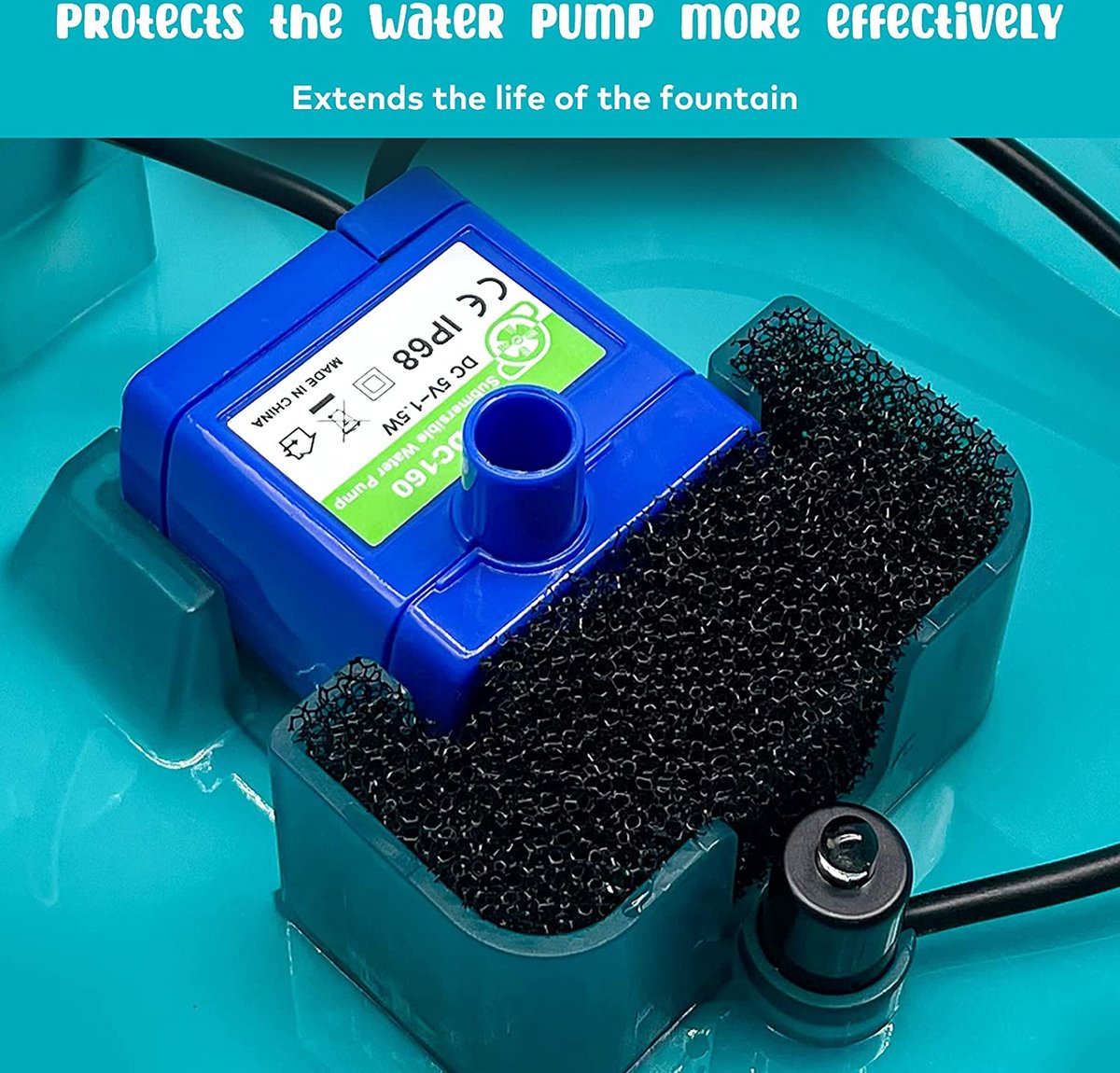 Pet Drinking Fountain Filters