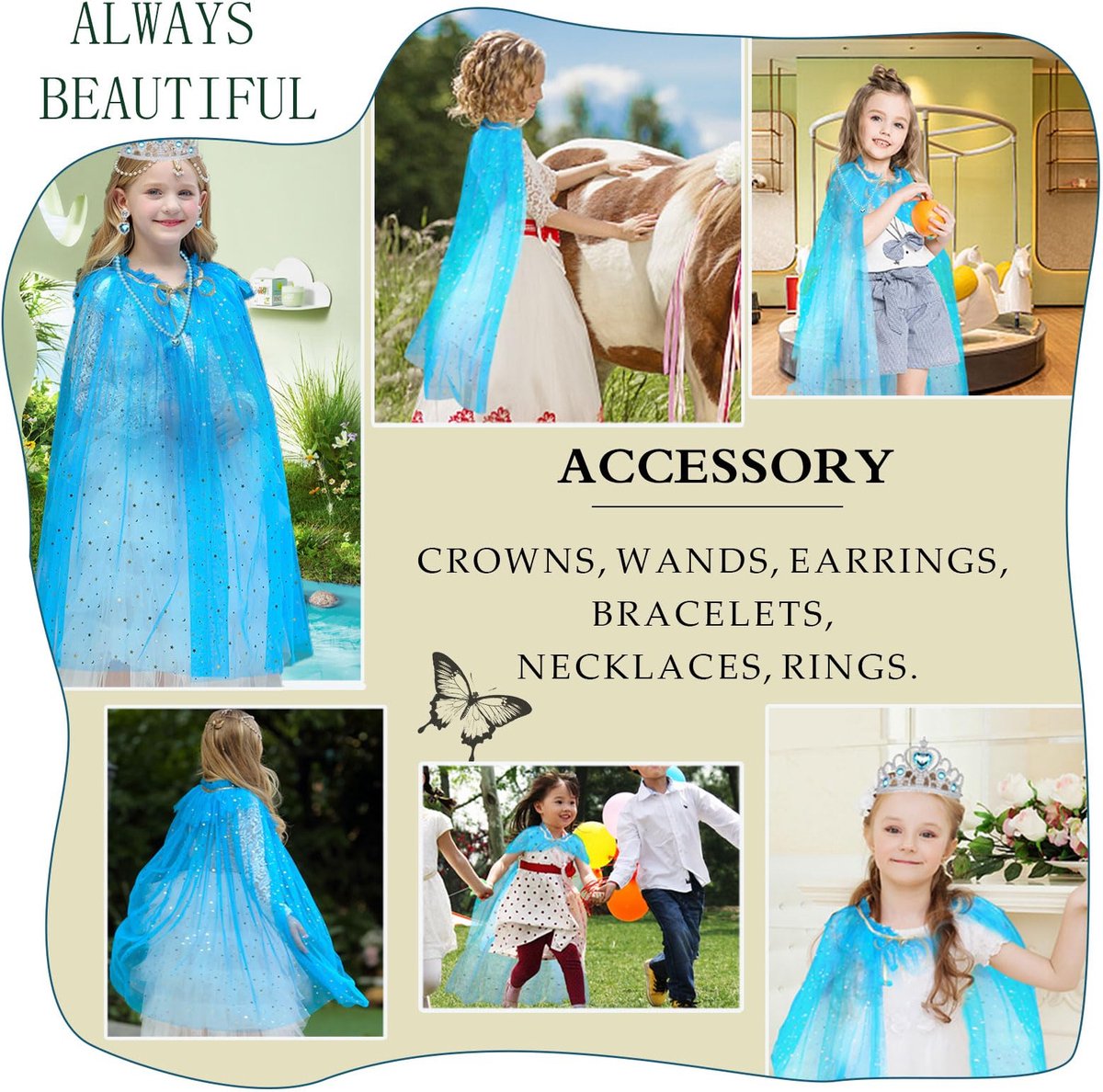 Children Frozen Dress-up Set
