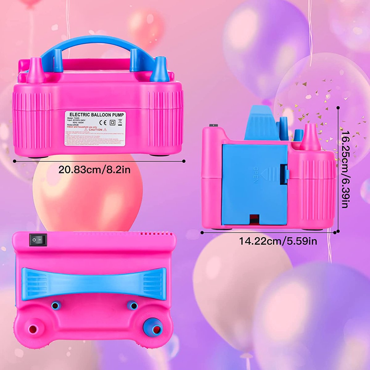 Electric Ballon Pump 600W