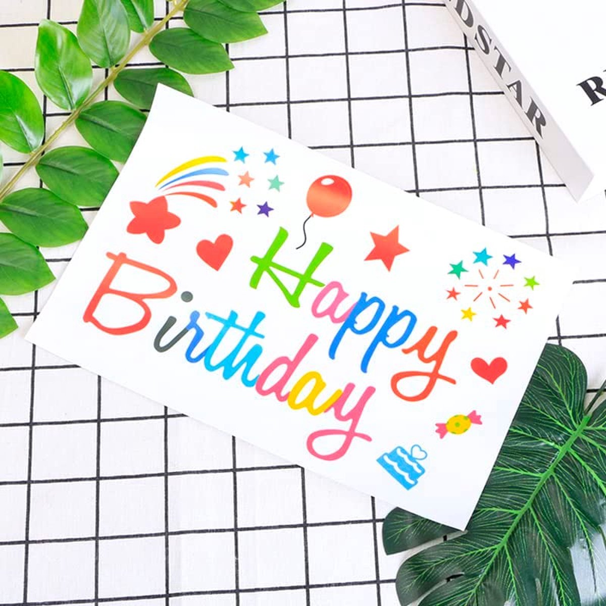 Happy Birthday Daisy Balloon Set