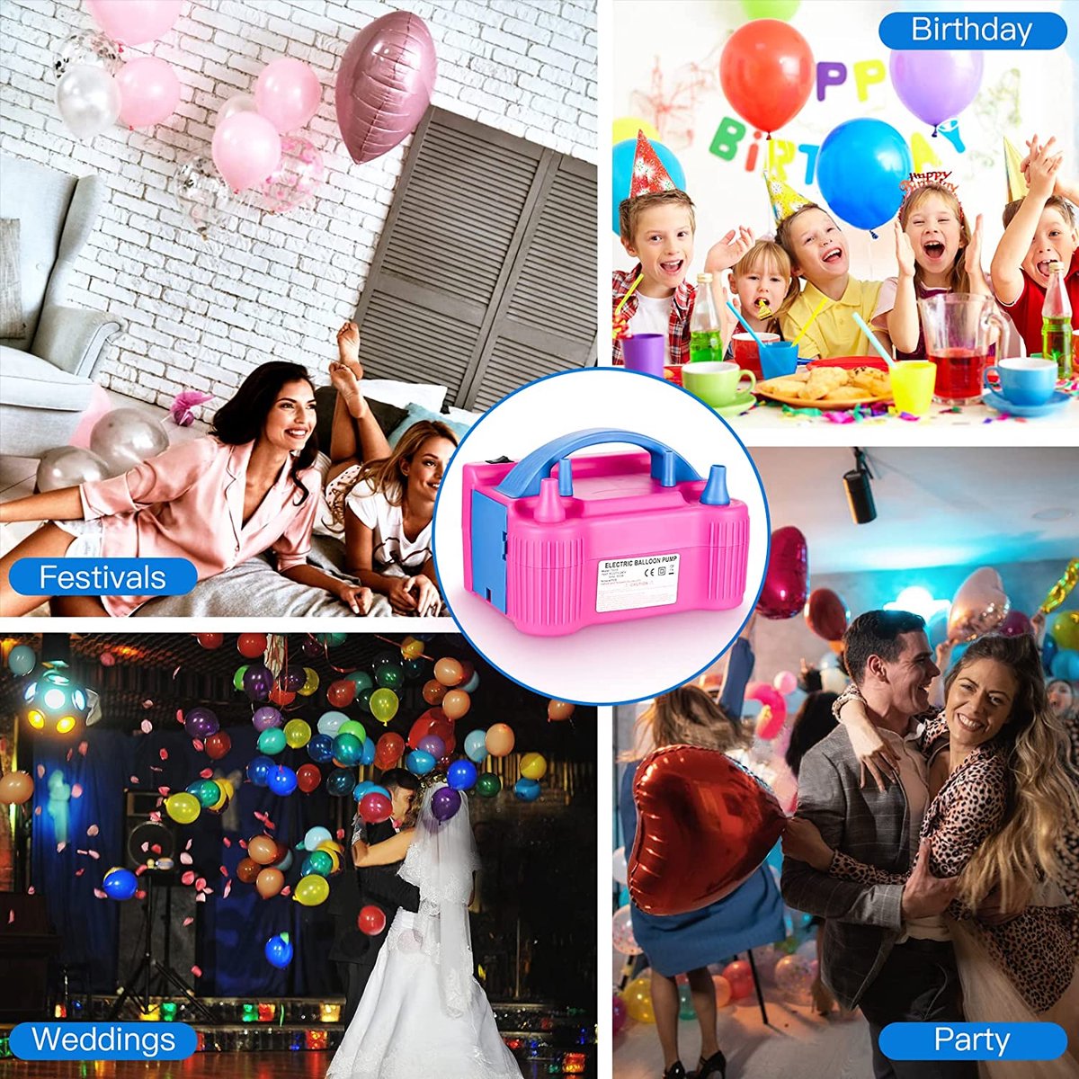 Electric Ballon Pump 600W