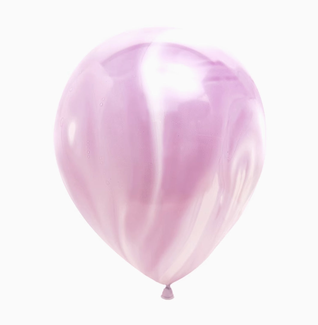 Marble Color Round Latex Balloon MOQ 100pcs