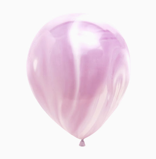 Marble Color Round Latex Balloon MOQ 100pcs
