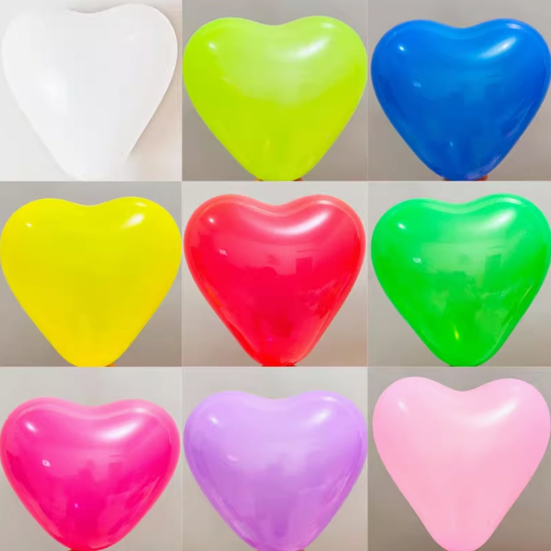 Heart Latex Balloon MOQ100pcs
