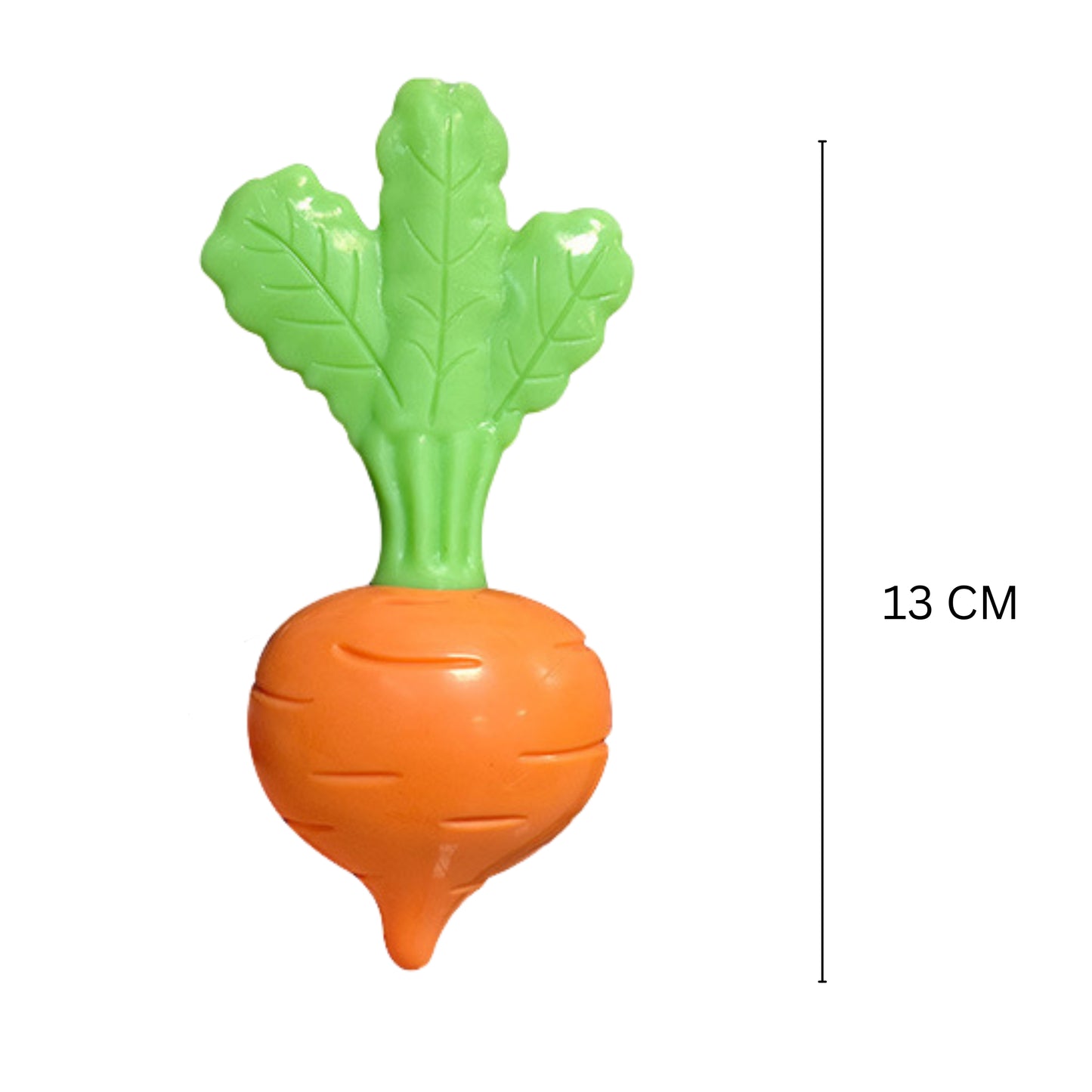 3Pcs Dog Squeaky Toy Veggies Design