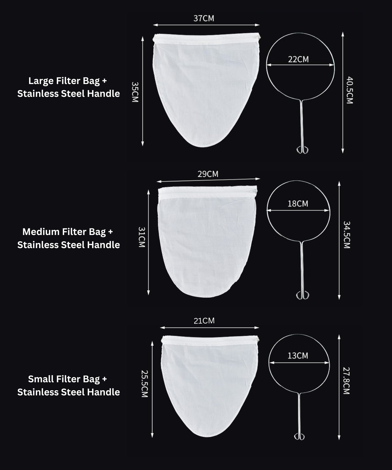 Bubble Tea Filter Bag