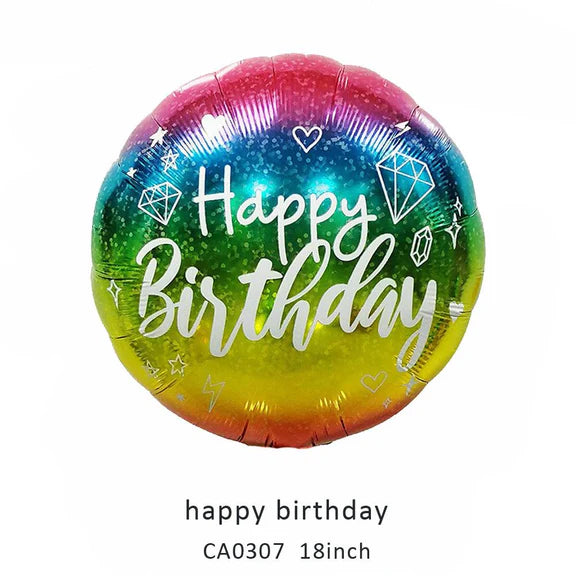 18inch Happy Birthday Balloon MOQ 50pcs Batch 4