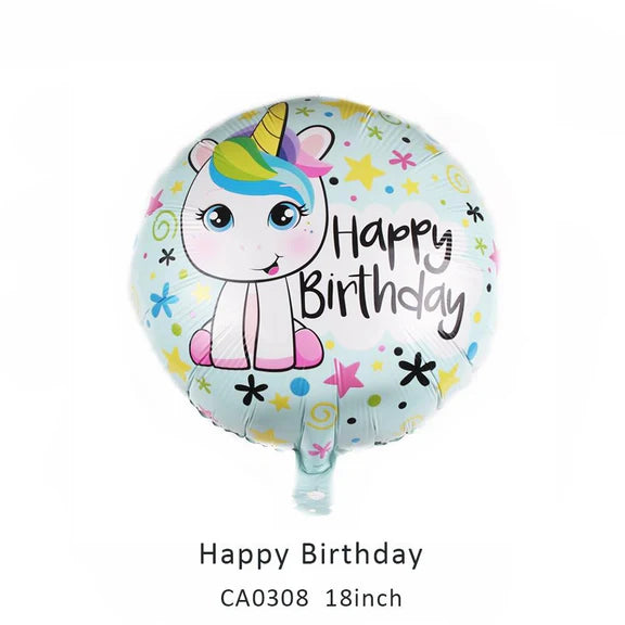 18inch Happy Birthday Balloon MOQ 50pcs Batch 4
