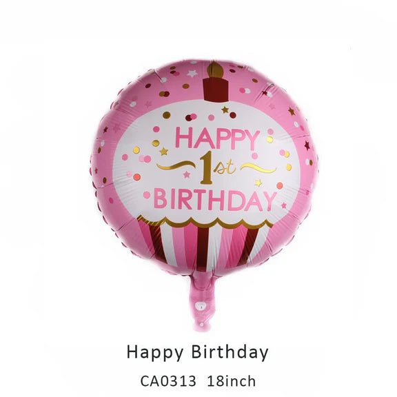 18inch Happy Birthday Balloon MOQ 50pcs Batch 4