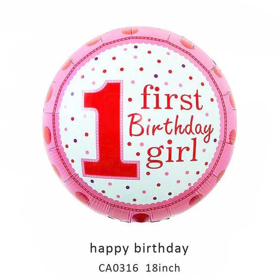 18inch Happy Birthday Balloon MOQ 50pcs Batch 4