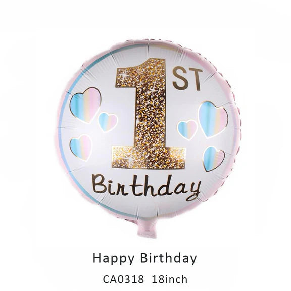 18inch Happy Birthday Balloon MOQ 50pcs Batch 4