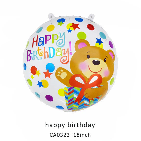 18inch Happy Birthday Balloon MOQ 50pcs Batch 4