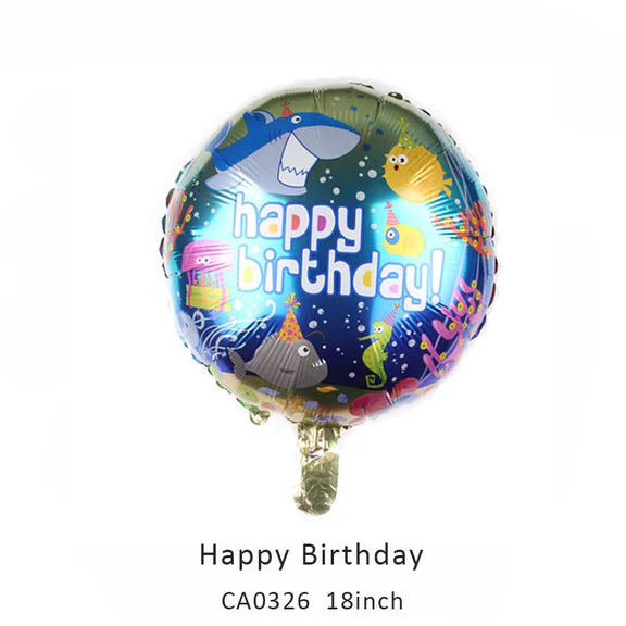 18inch Happy Birthday Balloon MOQ 50pcs Batch 4