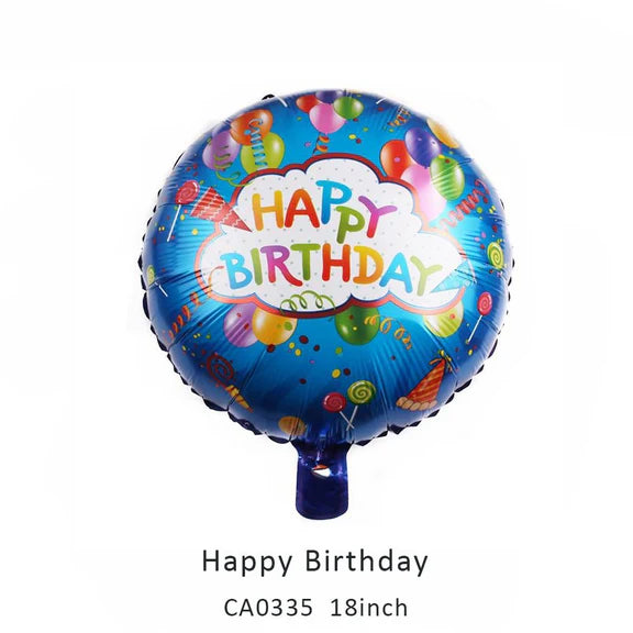18inch Happy Birthday Balloon MOQ 50pcs Batch 3
