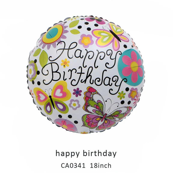 18inch Happy Birthday Balloon MOQ 50pcs Batch 3