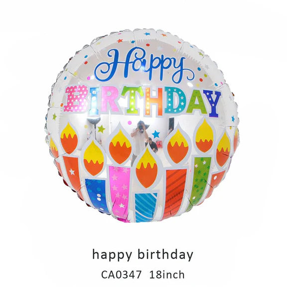 18inch Happy Birthday Balloon MOQ 50pcs Batch 3