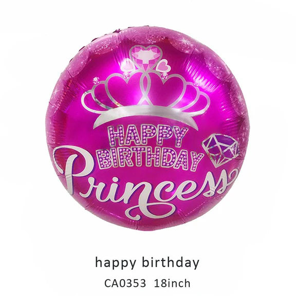 18inch Happy Birthday Balloon MOQ 50pcs Batch 3