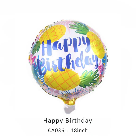 18inch Happy Birthday Balloon MOQ 50pcs Batch 2