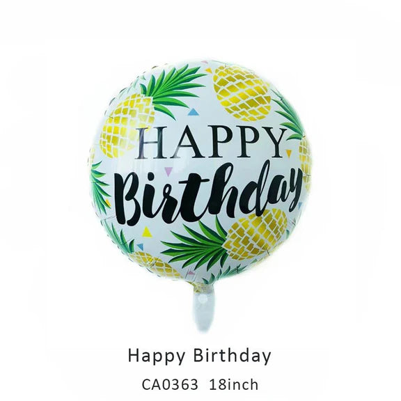 18inch Happy Birthday Balloon MOQ 50pcs Batch 2