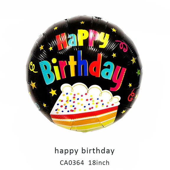 18inch Happy Birthday Balloon MOQ 50pcs Batch 2