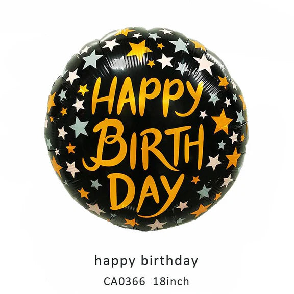 18inch Happy Birthday Balloon MOQ 50pcs Batch 2