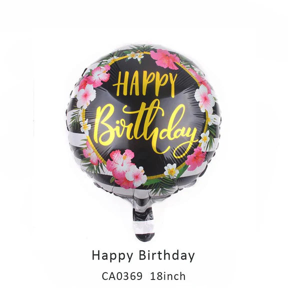 18inch Happy Birthday Balloon MOQ 50pcs Batch 2