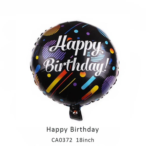 18inch Happy Birthday Balloon MOQ 50pcs Batch 2