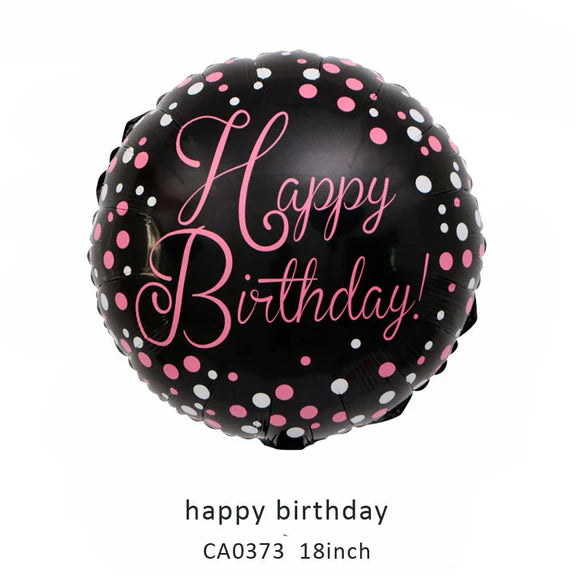 18inch Happy Birthday Balloon MOQ 50pcs Batch 2
