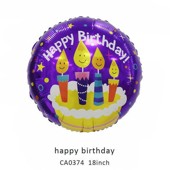 18inch Happy Birthday Balloon MOQ 50pcs Batch 2