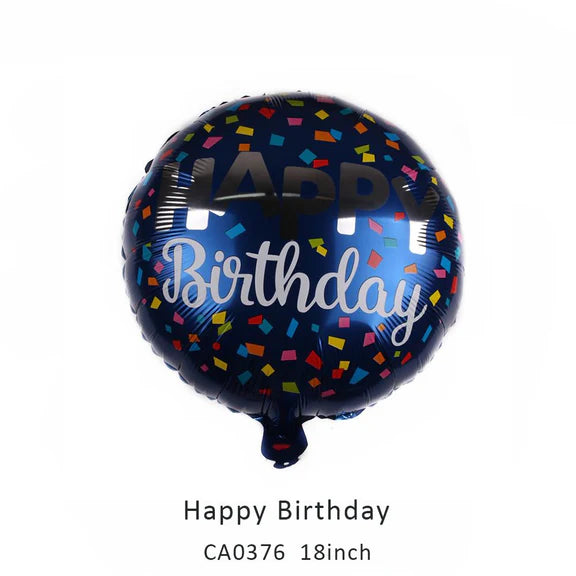 18inch Happy Birthday Balloon MOQ 50pcs Batch 2