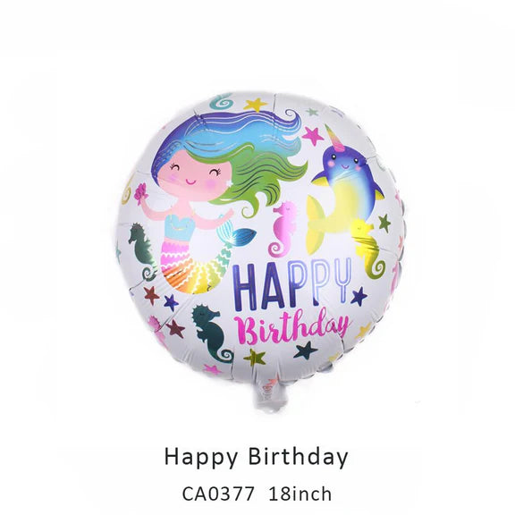 18inch Happy Birthday Balloon MOQ 50pcs Batch 2