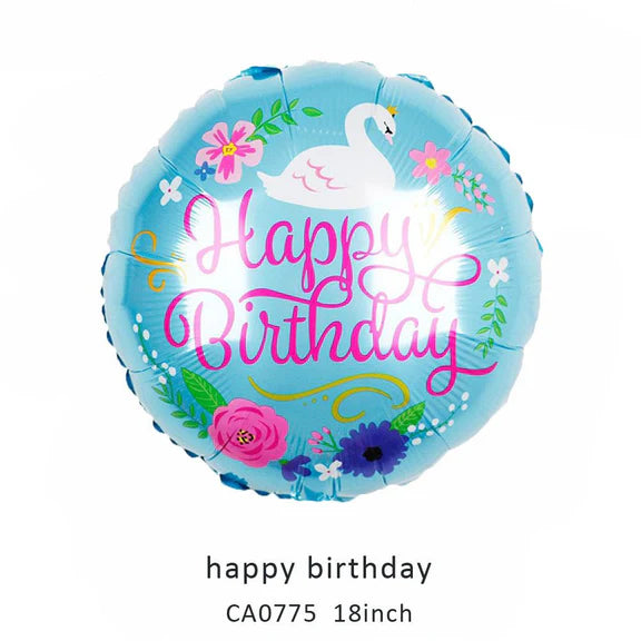 18inch Happy Birthday Balloon MOQ 50pcs Batch 2