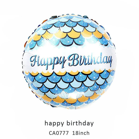 18inch Happy Birthday Balloon MOQ 50pcs Batch 1