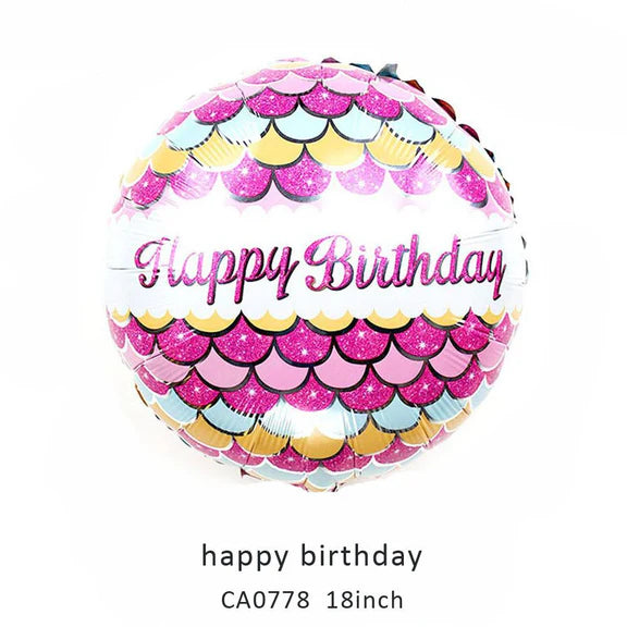18inch Happy Birthday Balloon MOQ 50pcs Batch 1