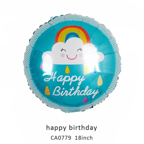 18inch Happy Birthday Balloon MOQ 50pcs Batch 1
