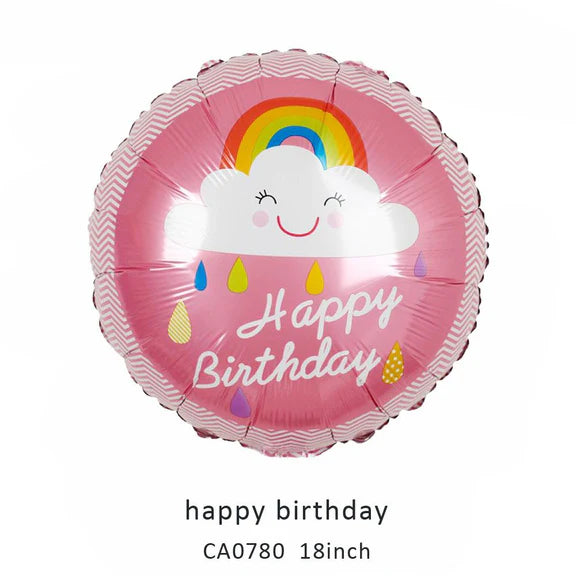 18inch Happy Birthday Balloon MOQ 50pcs Batch 1