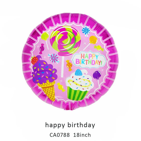 18inch Happy Birthday Balloon MOQ 50pcs Batch 1