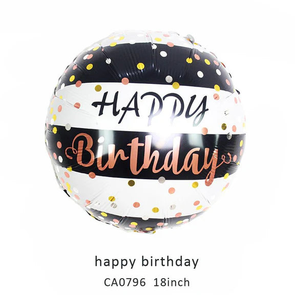 18inch Happy Birthday Balloon MOQ 50pcs Batch 1