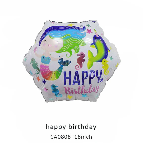 18inch Happy Birthday Balloon MOQ 50pcs Batch 6