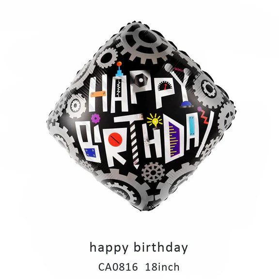 18inch Happy Birthday Balloon MOQ 50pcs Batch 6