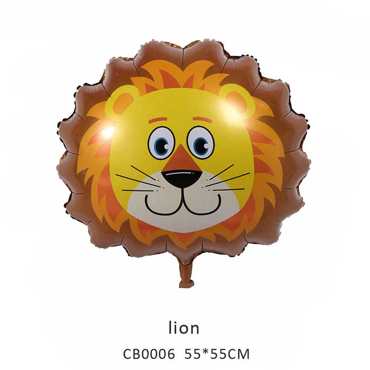 Animal Head Foil Balloon MOQ 50pcs