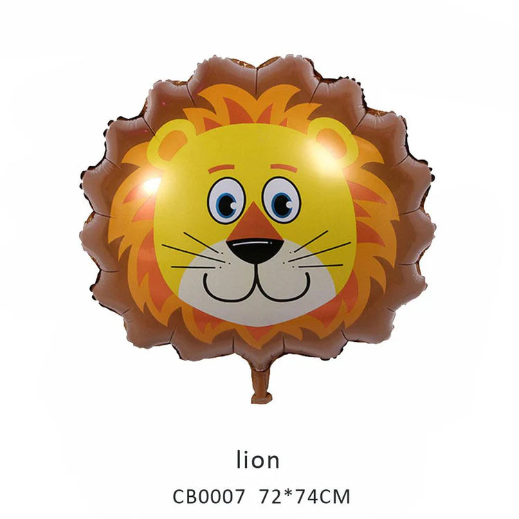 Animal Head Foil Balloon MOQ 50pcs