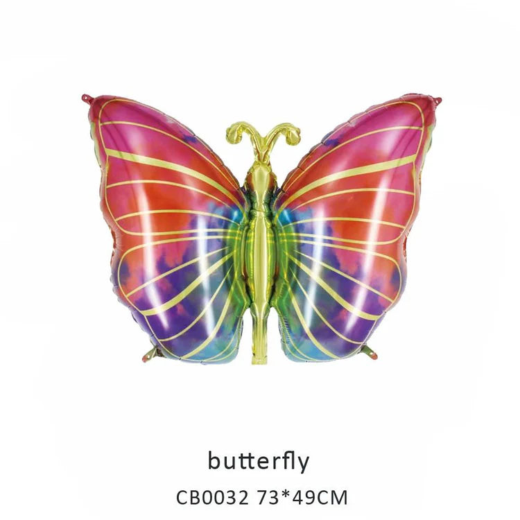 Laser Butterfly Foil Balloon MOQ 50pcs