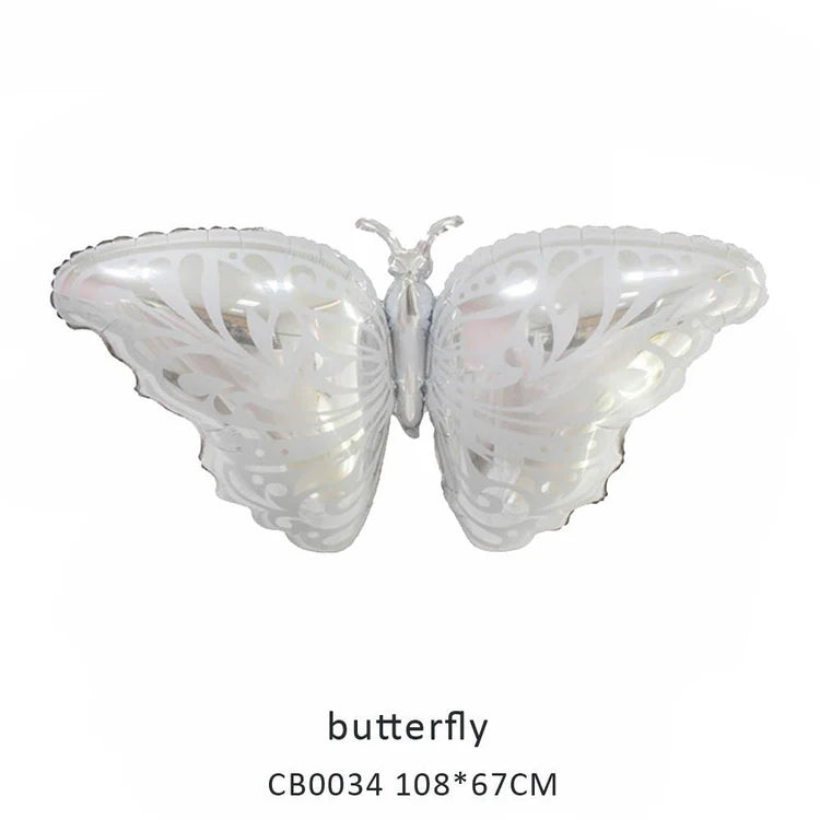 Laser Butterfly Foil Balloon MOQ 50pcs