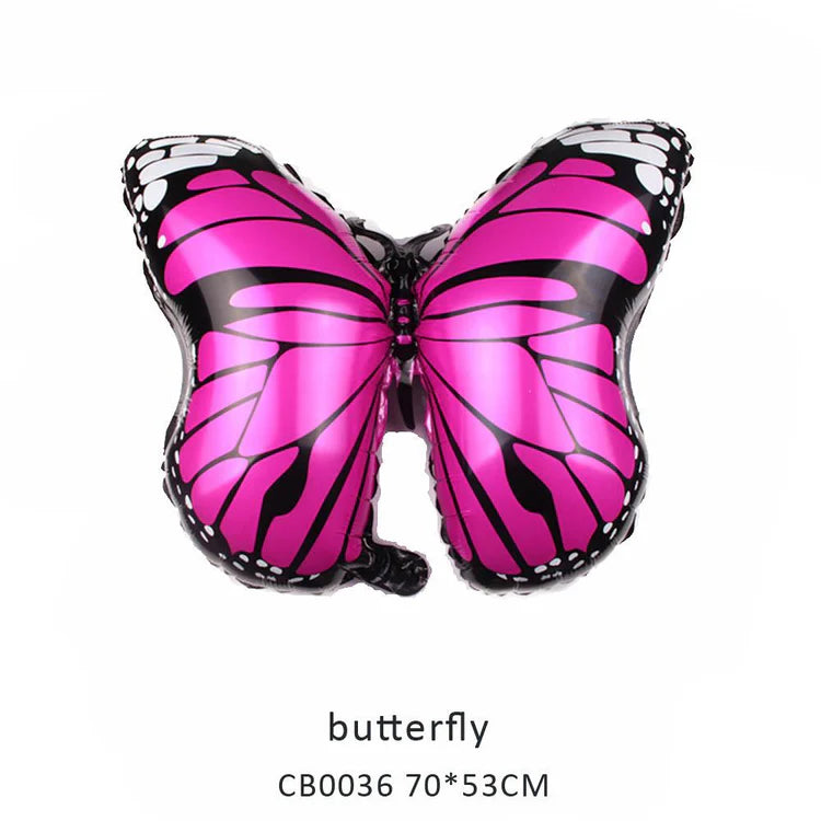Laser Butterfly Foil Balloon MOQ 50pcs