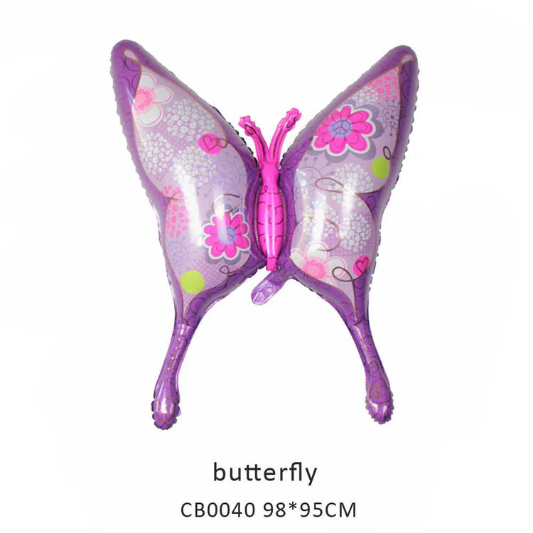 Laser Butterfly Foil Balloon MOQ 50pcs