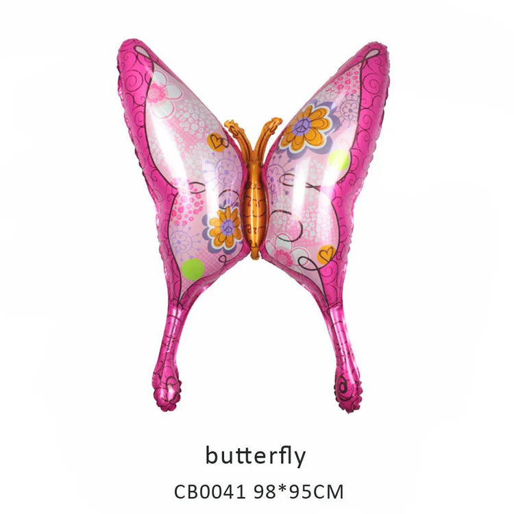 Laser Butterfly Foil Balloon MOQ 50pcs