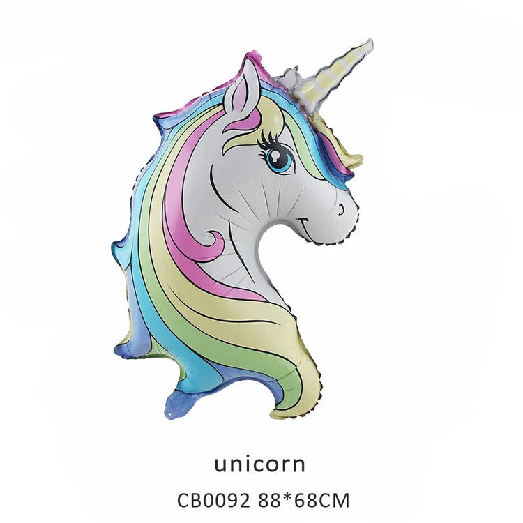Laser Unicorn Foil Balloon MOQ 50pcs