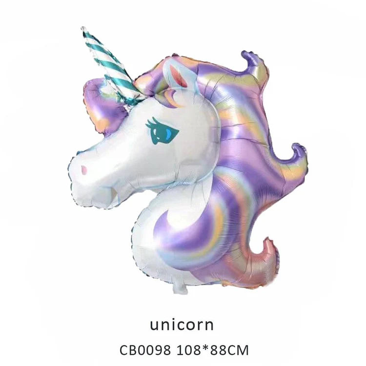 Laser Unicorn Foil Balloon MOQ 50pcs